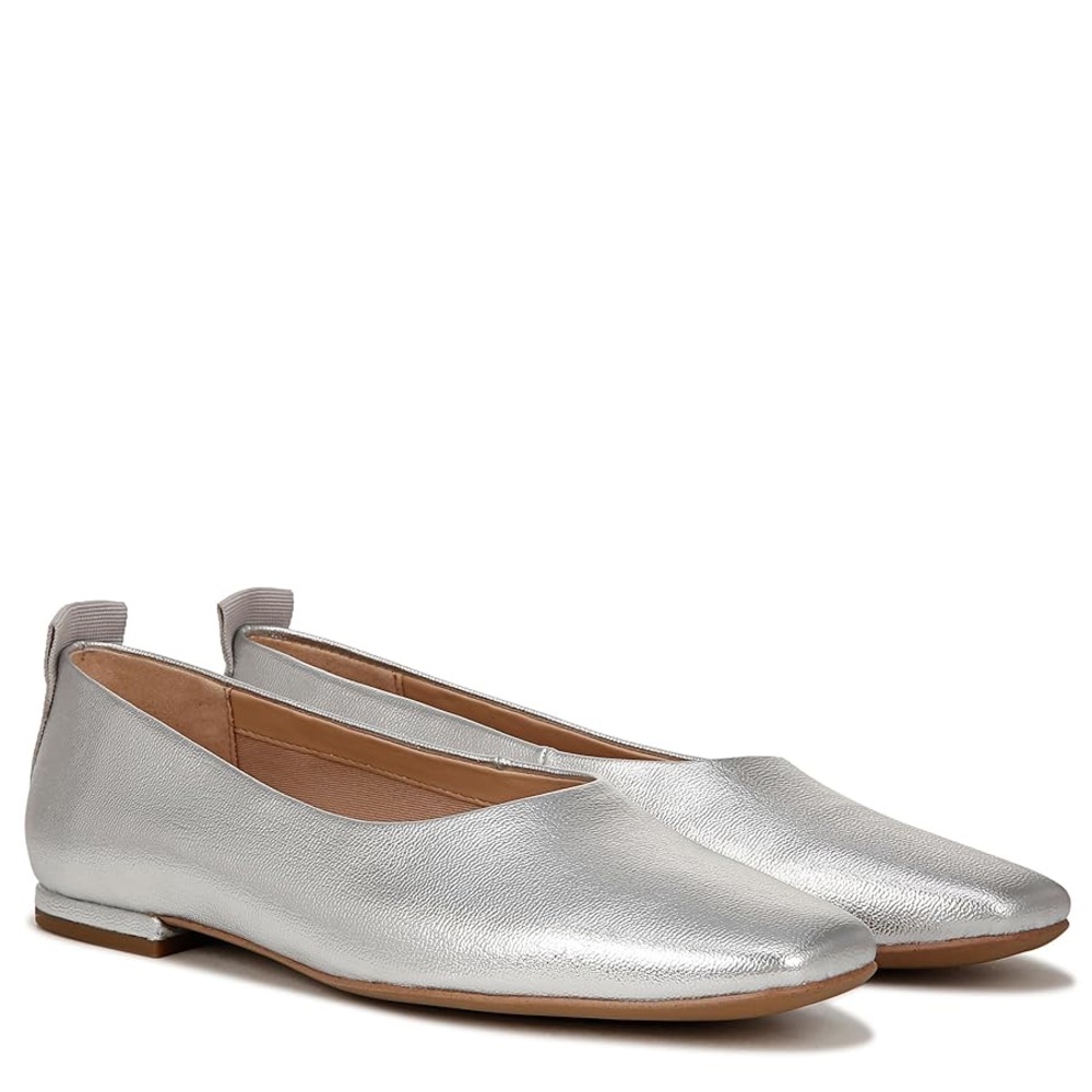 Franco Sarto Silver Flats